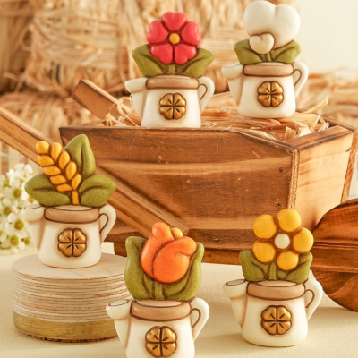 Vasetti Con Fiori Per Bomboniere