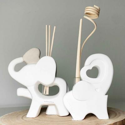 Claraluna Elefanti In Ceramica